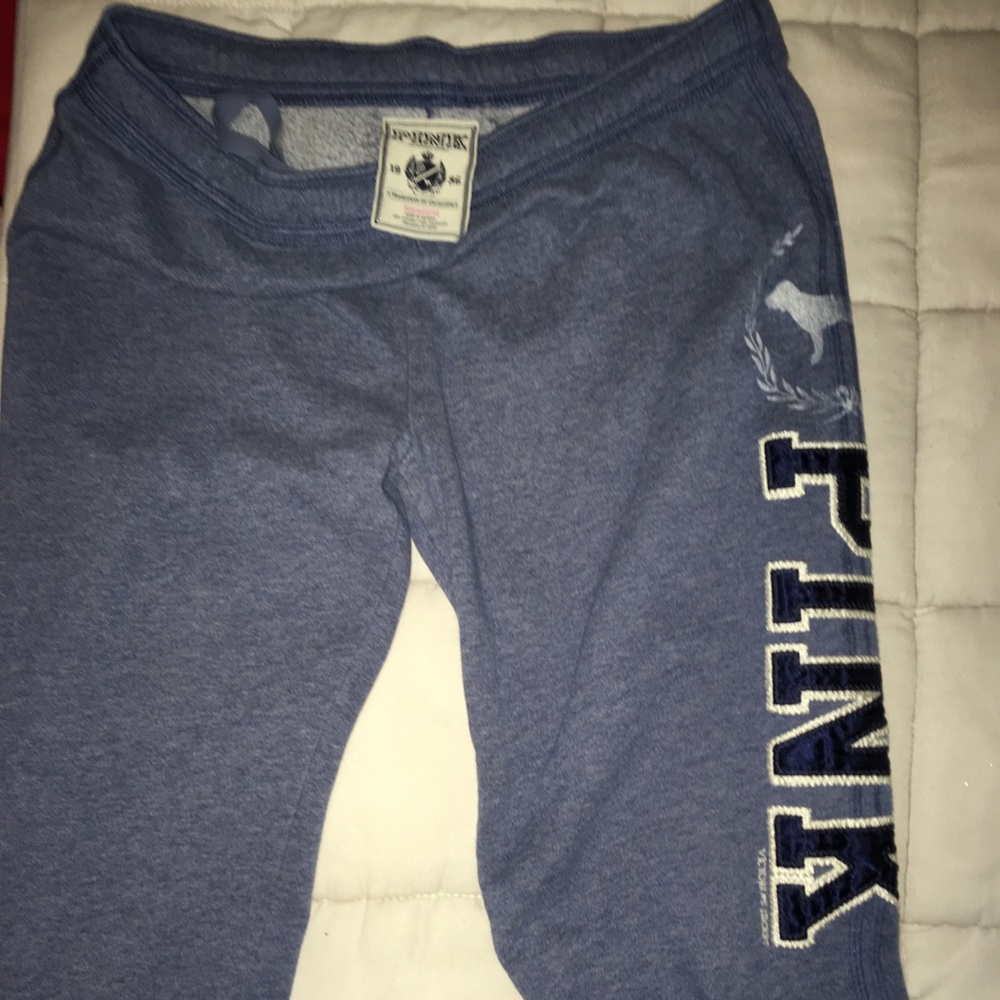 Pink sweatpants